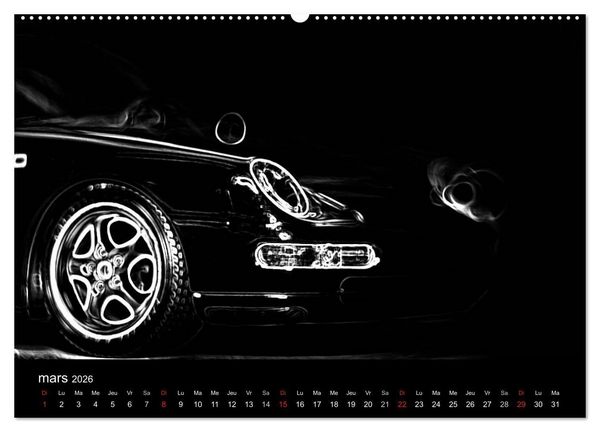 Produktbild: 911 Lignes (Calendrier mural 2026 DIN A2 vertical) calendrier de bureau