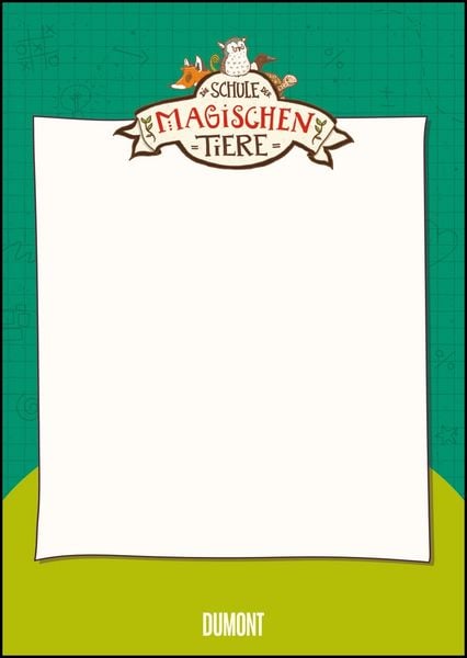 Produktbild: Schule der magischen Tiere - Bastelkalender zum Selbstgestalten - Fotos einkleben, malen - immerw&auml;hrend - 21 x 29,7 cm