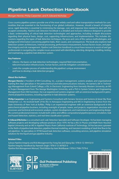 Produktbild: Pipeline Leak Detection Handbook