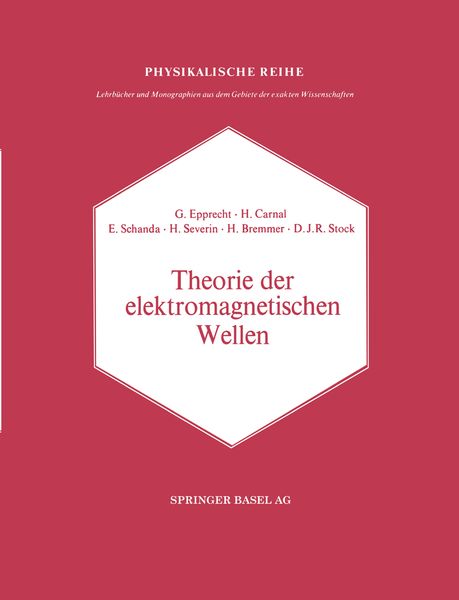 Produktbild: Theorie der elektromagnetischen Wellen