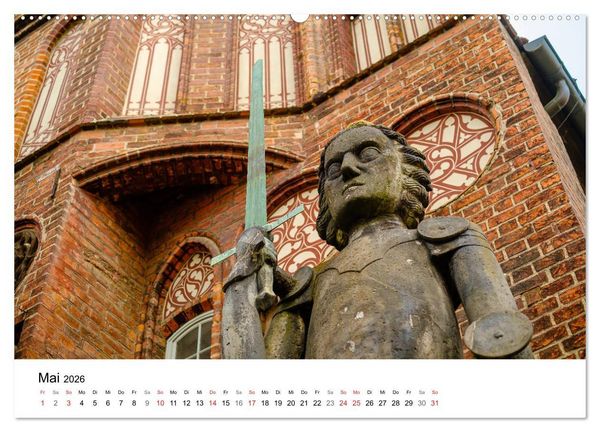 Produktbild: Ein Blick auf Brandenburg an der Havel (hochwertiger Premium Wandkalender 2026 DIN A2 quer), Kunstdruck in Hochglanz
