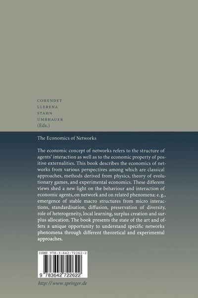 Produktbild: The Economics of Networks