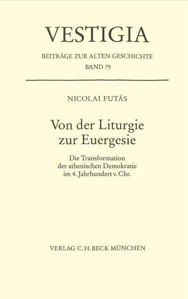 Produktbild: Von der Liturgie zur Euergesie