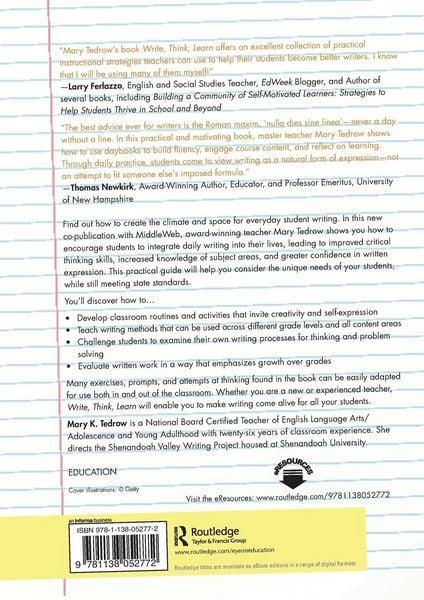 Produktbild: Write, Think, Learn
