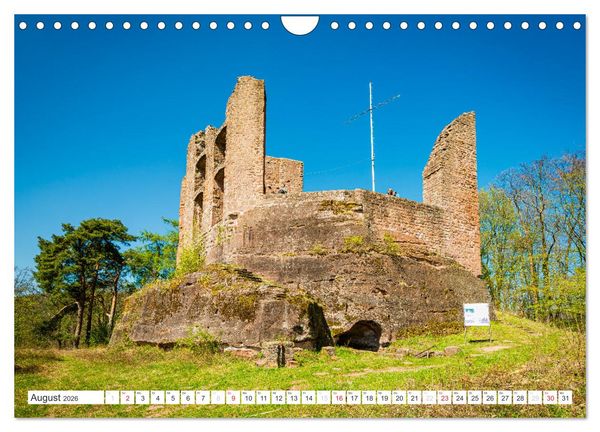 Produktbild: Pf&auml;lzer Sehensw&uuml;rdigkeiten (Wandkalender 2026 DIN A4 quer), CALVENDO Monatskalender