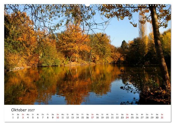 Produktbild: Facettenreiches Dreieich (Wandkalender 2027 DIN A2 quer), CALVENDO Monatskalender