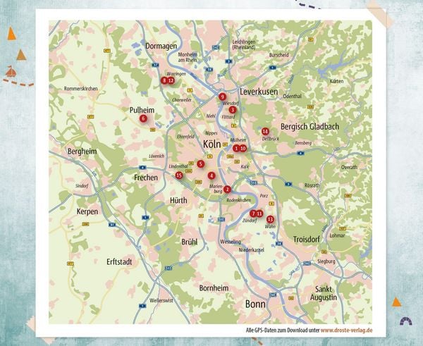 Produktbild: Rund um K&ouml;ln. Radeln f&uuml;r die Seele