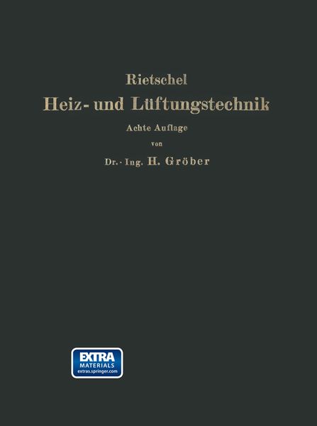 Produktbild: H. Rietschels Leitfaden der Heiz- und L&uuml;ftungstechnik