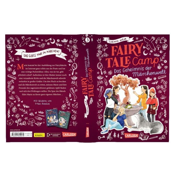 Produktbild: Fairy Tale Camp 3: Das Geheimnis der M&auml;rchenwelt