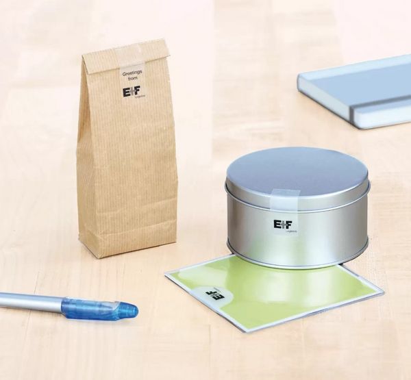 Produktbild: HERMA Verschlussetiketten &Oslash; 19 mm, 640 Etiketten, 16 Blatt, rund, transparente Folie, extrem stark haftend, zur Handbeschriftung