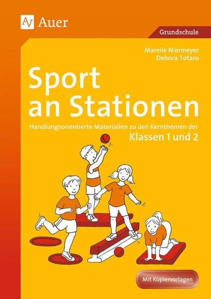 Produktbild: Sport an Stationen 1/2