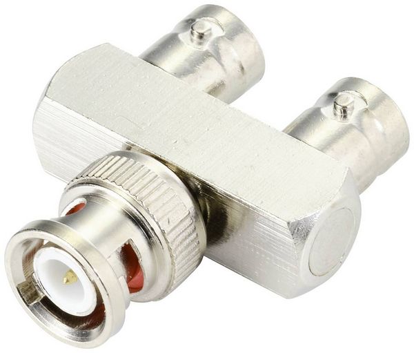 Produktbild: TRU COMPONENTS TC-10475792 BNC-Adapter BNC-Stecker - BNC-Buchse 1St.