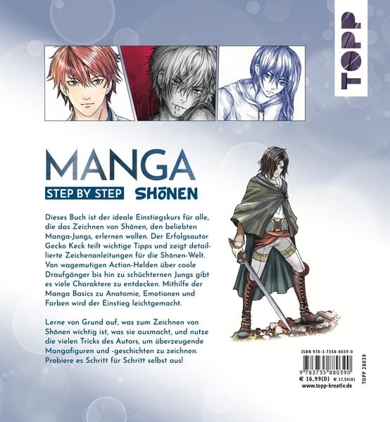 Produktbild: Manga Step by Step Shōnen // Shonen