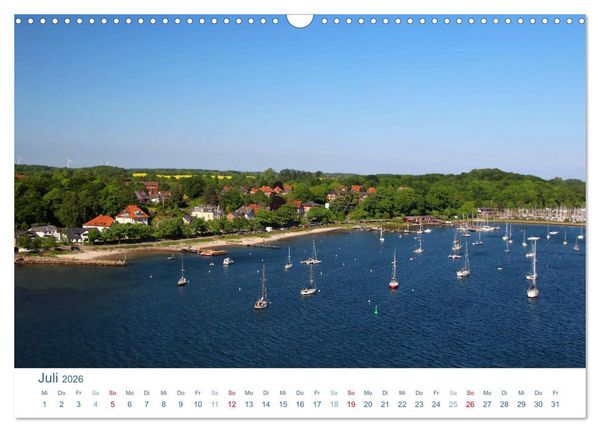 Produktbild: Eckernf&ouml;rde 2026. Impressionen rund um den Hafen (Wandkalender 2026 DIN A3 quer), CALVENDO Monatskalender