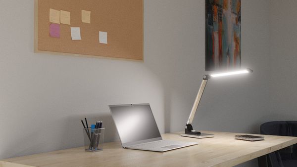 Produktbild: HANSA Tischleuchte LED Breeze, silber