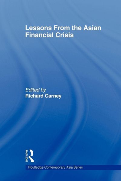 Produktbild: Lessons from the Asian Financial Crisis