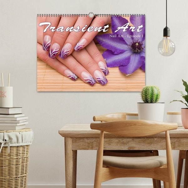 Produktbild: Transient Art &ndash; Nail Art Episode 1 (Wall Calendar 2026 DIN A3 landscape), CALVENDO 12 Month Wall Calendar