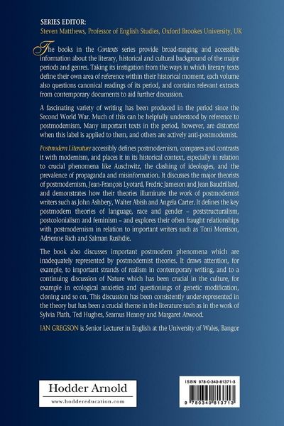 Produktbild: Postmodern Literature