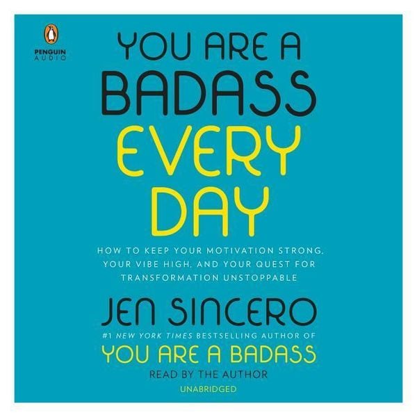 Produktbild: YOU ARE A BADASS EVERY DAY  2D