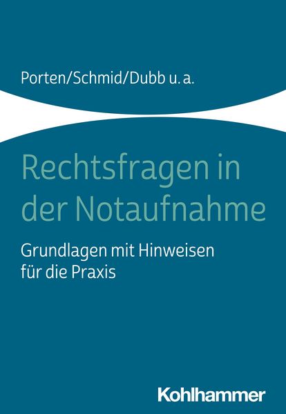 Produktbild: Rechtsfragen in der Notaufnahme