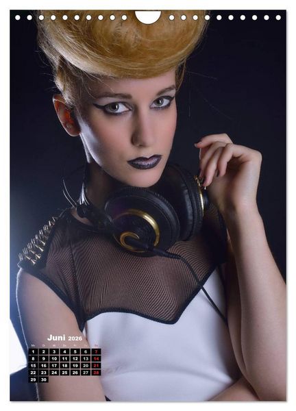 Produktbild: Extrem Make-Up Portraits (Wandkalender 2026 DIN A4 hoch), CALVENDO Monatskalender