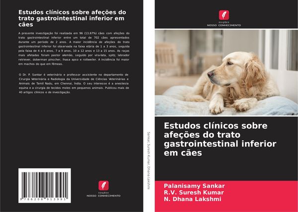 Produktbild: Estudos cl&iacute;nicos sobre afe&ccedil;&otilde;es do trato gastrointestinal inferior em c&atilde;es