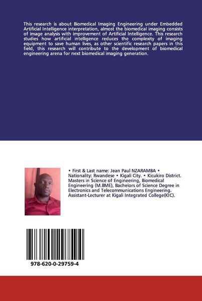 Produktbild: Biomedical Imaging Engineering under Embedded Artifficial Intelligence