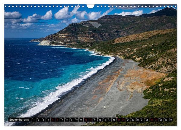 Produktbild: Korsika Wild und Frei (Wandkalender 2026 DIN A3 quer), CALVENDO Monatskalender