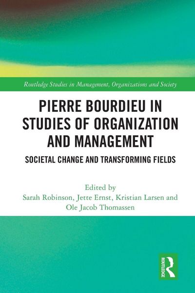 Produktbild: Pierre Bourdieu in Studies of Organization and Management