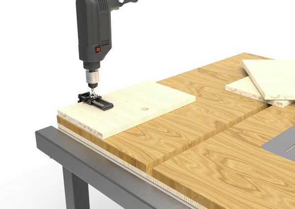 Produktbild: Dasqua 1804-6221 Verstellbare Universal-D&uuml;bellehre Aluminiumlegierung, Edelstahl 210mm 1St.