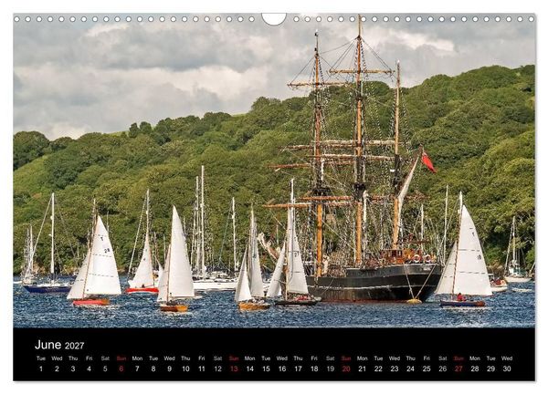 Produktbild: The Beauty of Sailing (Wall Calendar 2027 DIN A3 landscape), CALVENDO 12 Month Wall Calendar