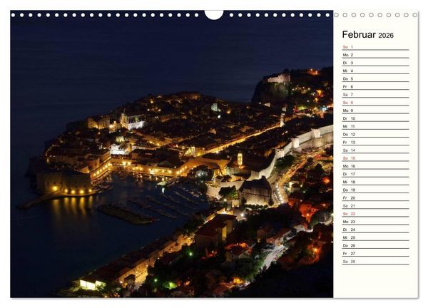 Produktbild: Dubrovnik - Perle der Adria (Wandkalender 2026 DIN A3 quer), CALVENDO Monatskalender