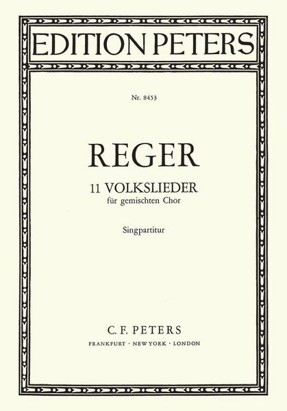 Produktbild: 11 Volkslieder