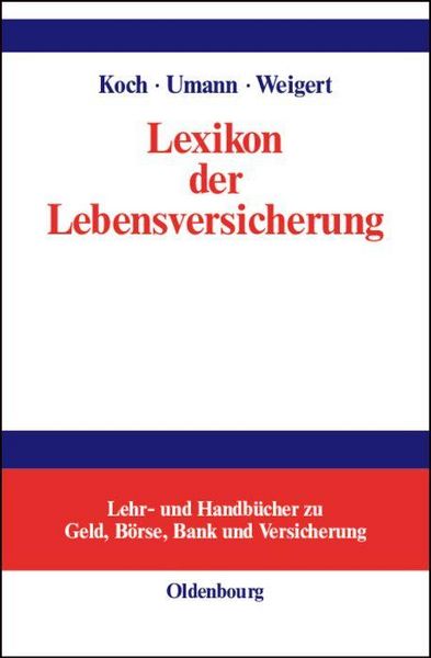 Produktbild: Lexikon der Lebensversicherung