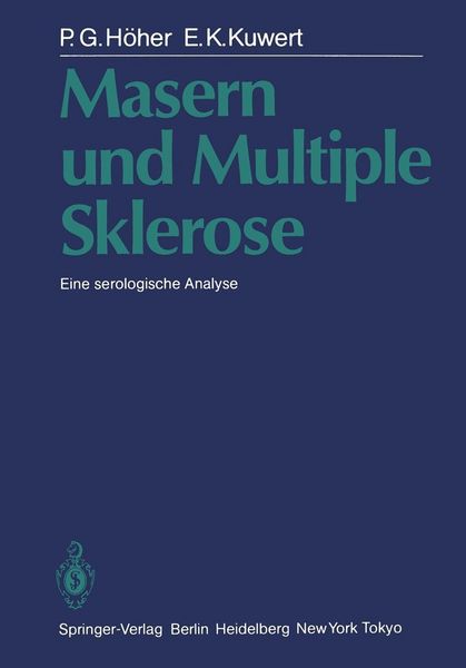 Produktbild: Masern und Multiple Sklerose