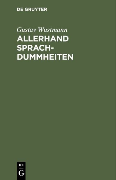 Produktbild: Allerhand Sprachdummheiten
