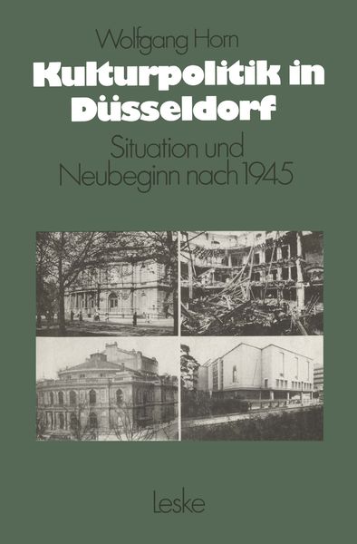 Produktbild: Kulturpolitik in D&uuml;sseldorf