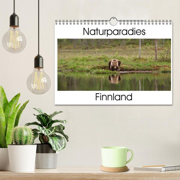 Produktbild: Naturparadies Finnland (Wandkalender 2026 DIN A4 quer), CALVENDO Monatskalender