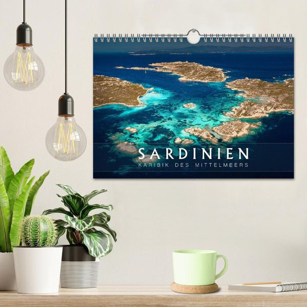 Produktbild: Sardinien - Karibik des Mittelmeers (Wandkalender 2026 DIN A4 quer), CALVENDO Monatskalender