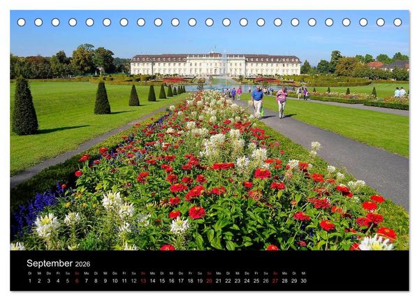 Produktbild: Baden-W&uuml;rttemberg 2026 (Tischkalender 2026 DIN A5 quer), CALVENDO Monatskalender