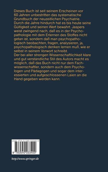 Produktbild: Allgemeine Psychopathologie