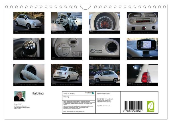 Produktbild: Halbling (Wandkalender 2026 DIN A4 quer), CALVENDO Monatskalender
