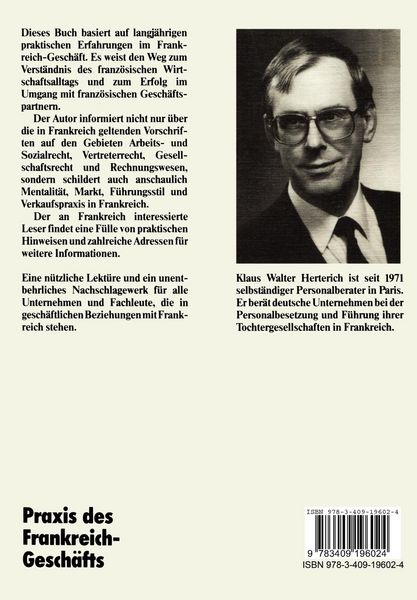 Produktbild: Praxis des Frankreich-Gesch&auml;fts