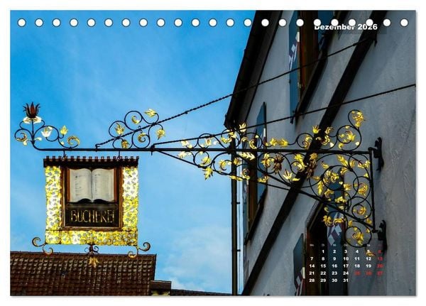 Produktbild: Impressionen aus Wangen im Allg&auml;u (Tischkalender 2026 DIN A5 quer), CALVENDO Monatskalender