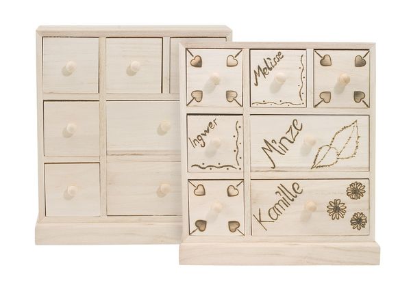 Produktbild: PEBARO 0285 - Brandmal-Set in praktischer Holzbox, Brandmalerei