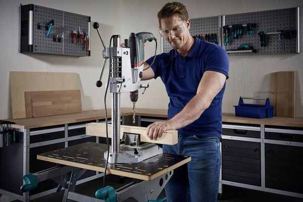 Produktbild: Wolfcraft Bohrst&auml;nder Arbeitsh&ouml;he (max.): 305mm
