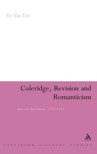 Produktbild: Coleridge, Revision and Romanticism