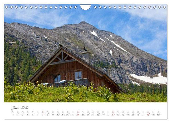 Produktbild: Einladung auf die Salzburger Almh&uuml;tten (Wandkalender 2026 DIN A4 quer), CALVENDO Monatskalender