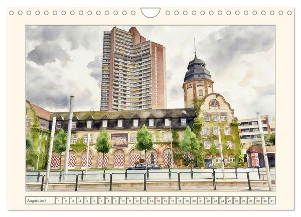 Produktbild: Vielfalt in Mannheim (Wandkalender 2027 DIN A4 quer), CALVENDO Monatskalender