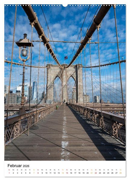 Produktbild: New York, Facetten einer Stadt (hochwertiger Premium Wandkalender 2026 DIN A2 hoch), Kunstdruck in Hochglanz